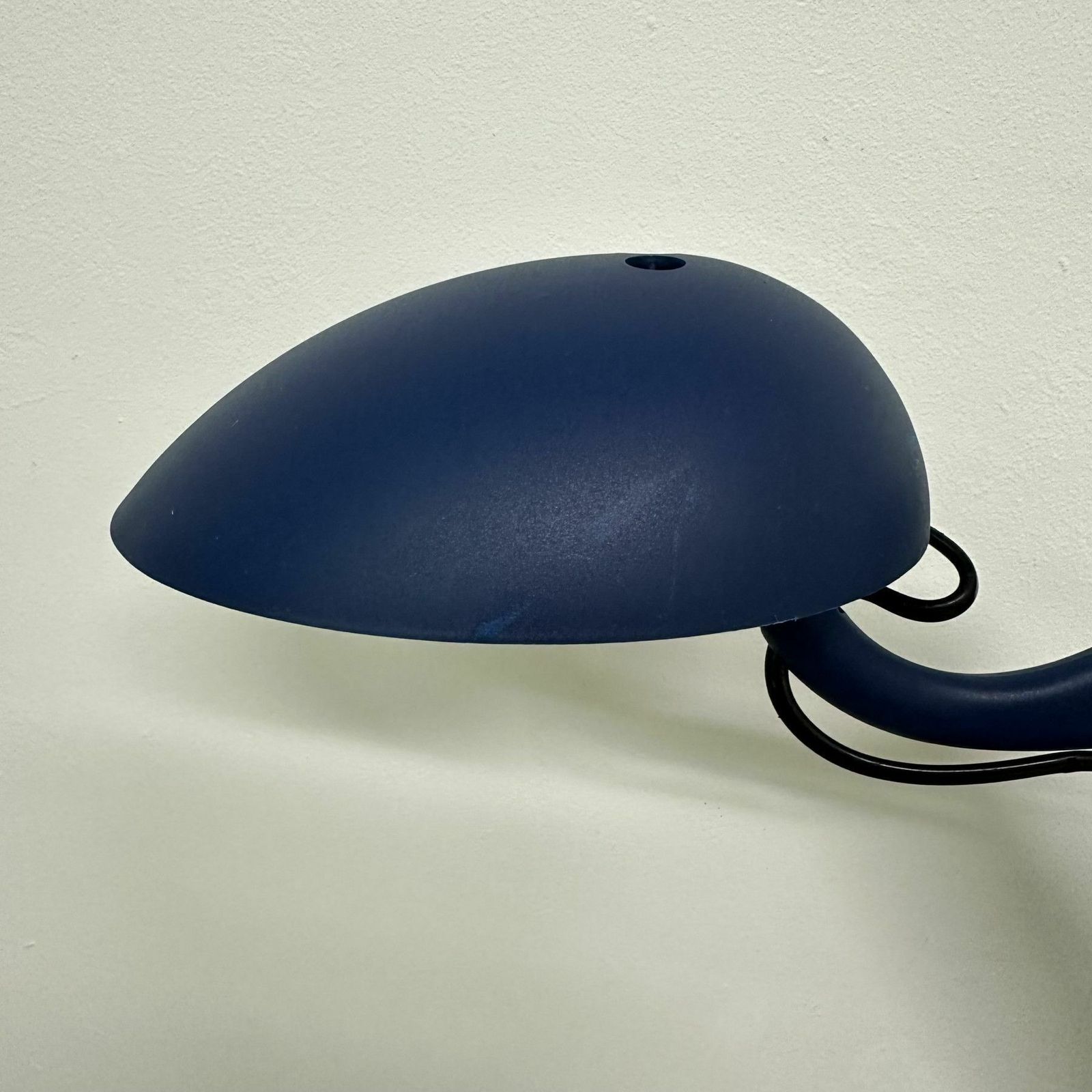 Postmodern Heron Blue Lamp By Isao Hosoe For Luxo, 1980’s photo buy