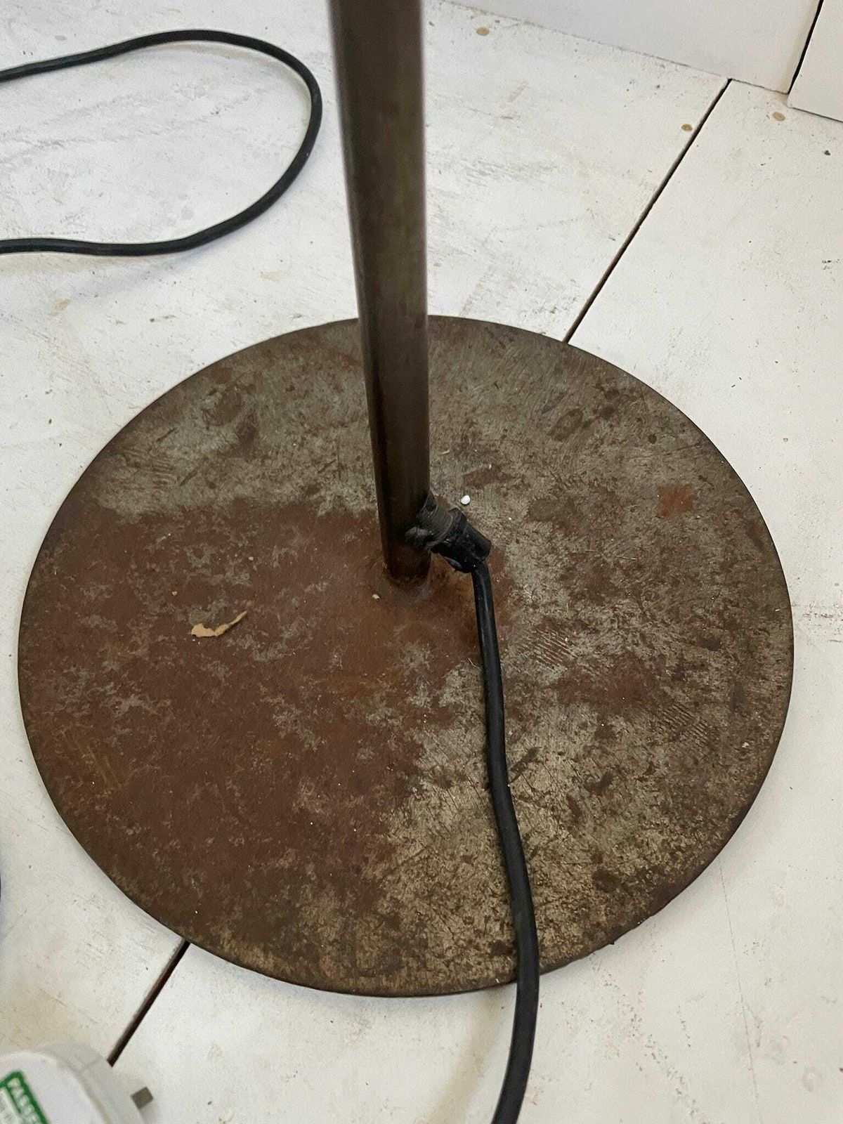 Large Arched Thin Hand Made Industrial Metal Floor Standard Lamp photo buy