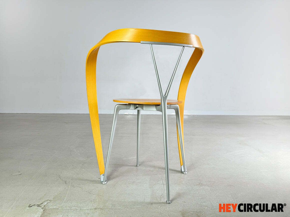 photo vintage Original Set Of 4 Reverse Chairs Cassina Andrea Branzi