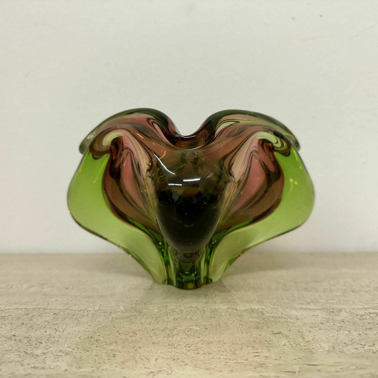 photo for sale Mid Century Murano Glazen Schaal, Jaren 1970