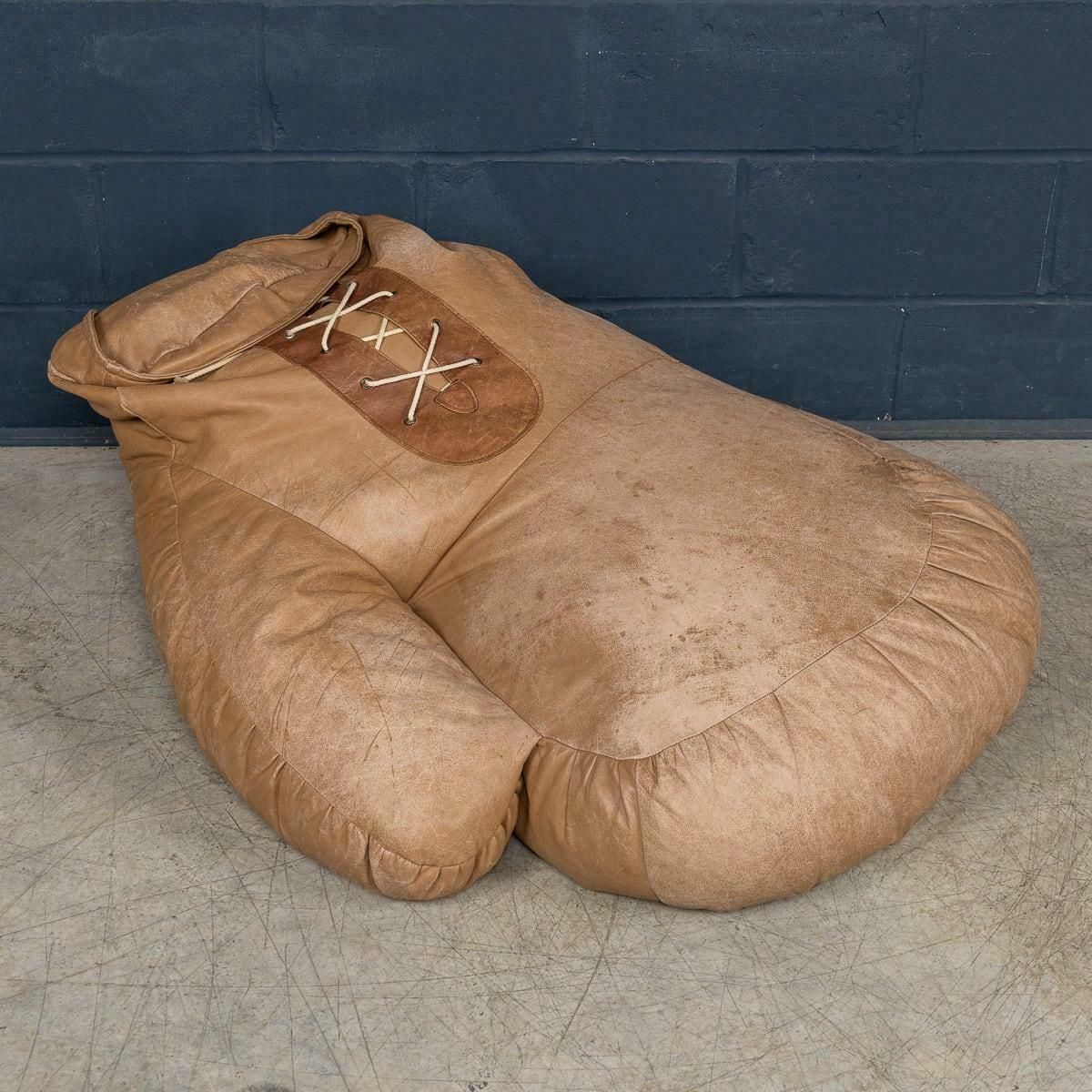 20thc Swiss Boxing Glove Bean Bag By Susiand Ueli Berger For De Sede C.1970 photo 4590.0