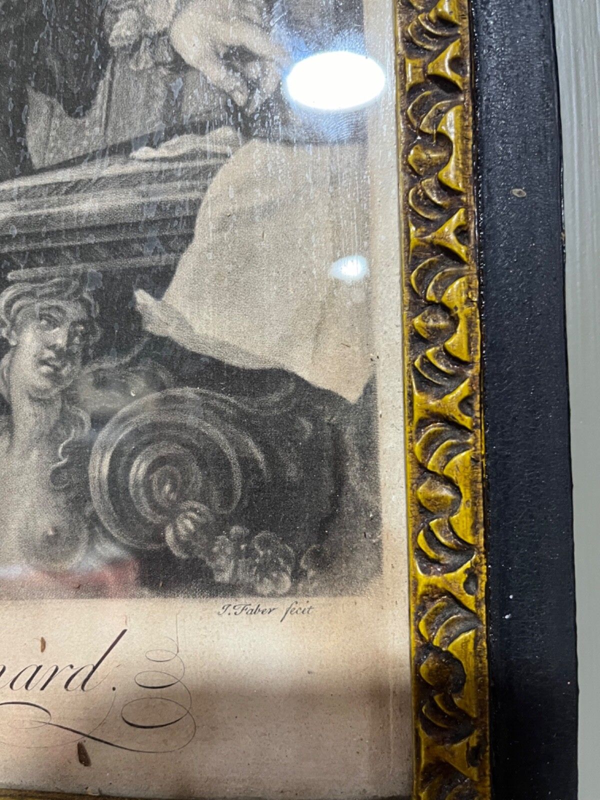 Antique Engraving By J. Faber Of Sir John Barnard Painted By A. Ramsay 1739 photo 125.0