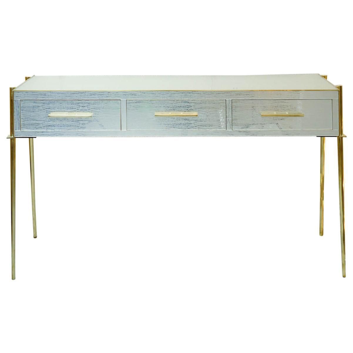 Console Table In Mirror