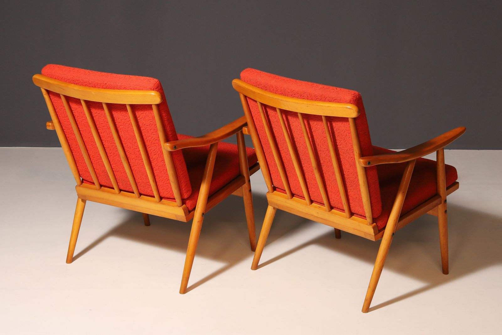 Pair Of Midcentury Armchairs By Jaroslav šmídek For Ton, 1970´S photo vinterior