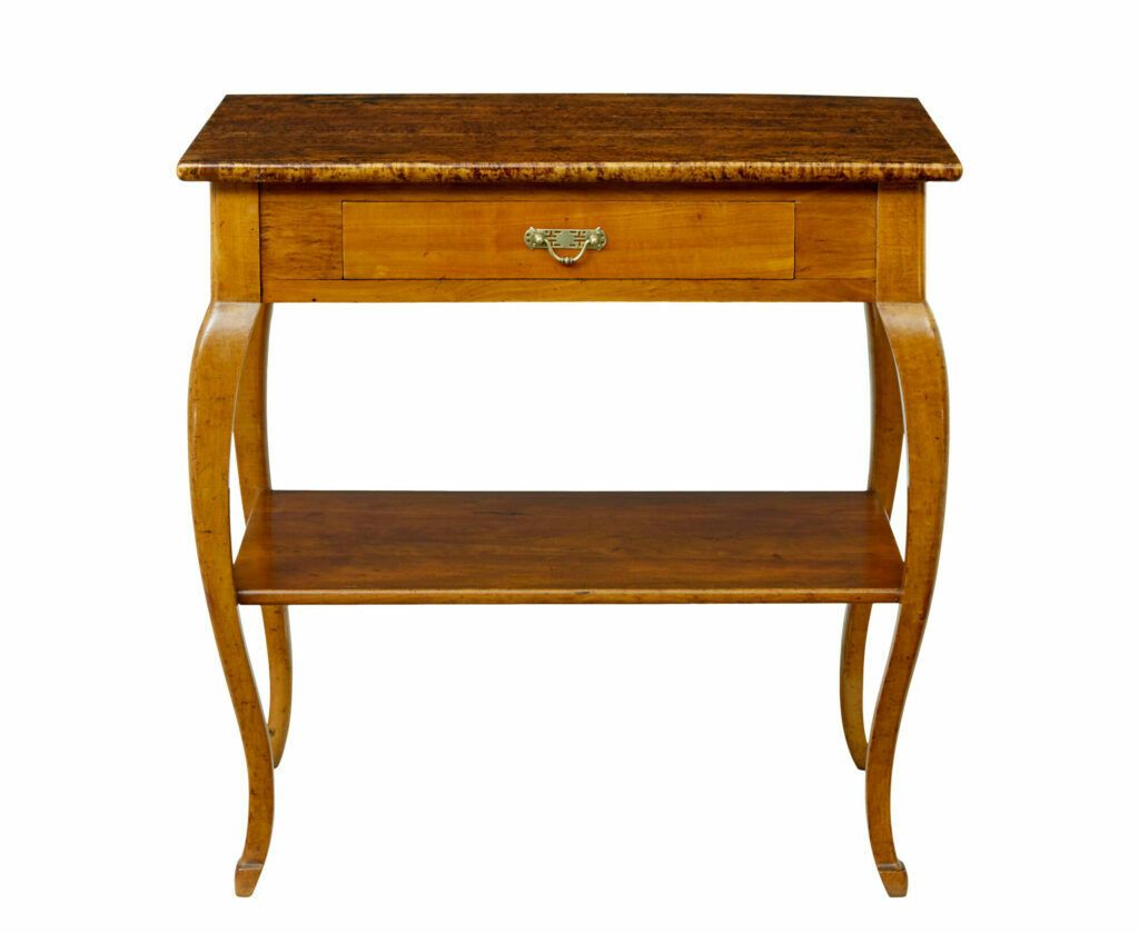 19th Century Fruitwood And Alder Occasional Table photo for sale