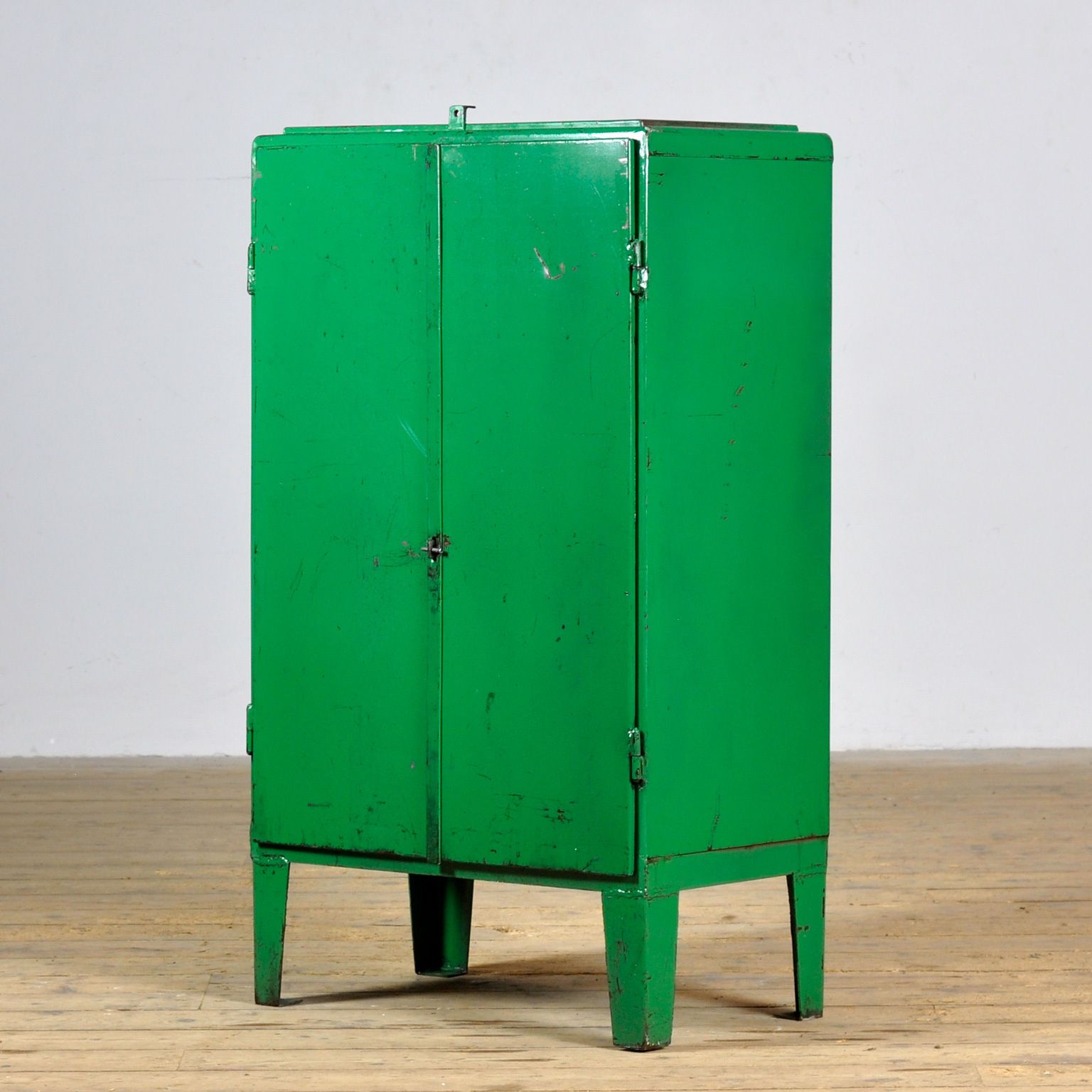 photo for sale Industrial Iron Cabinet, 1960s