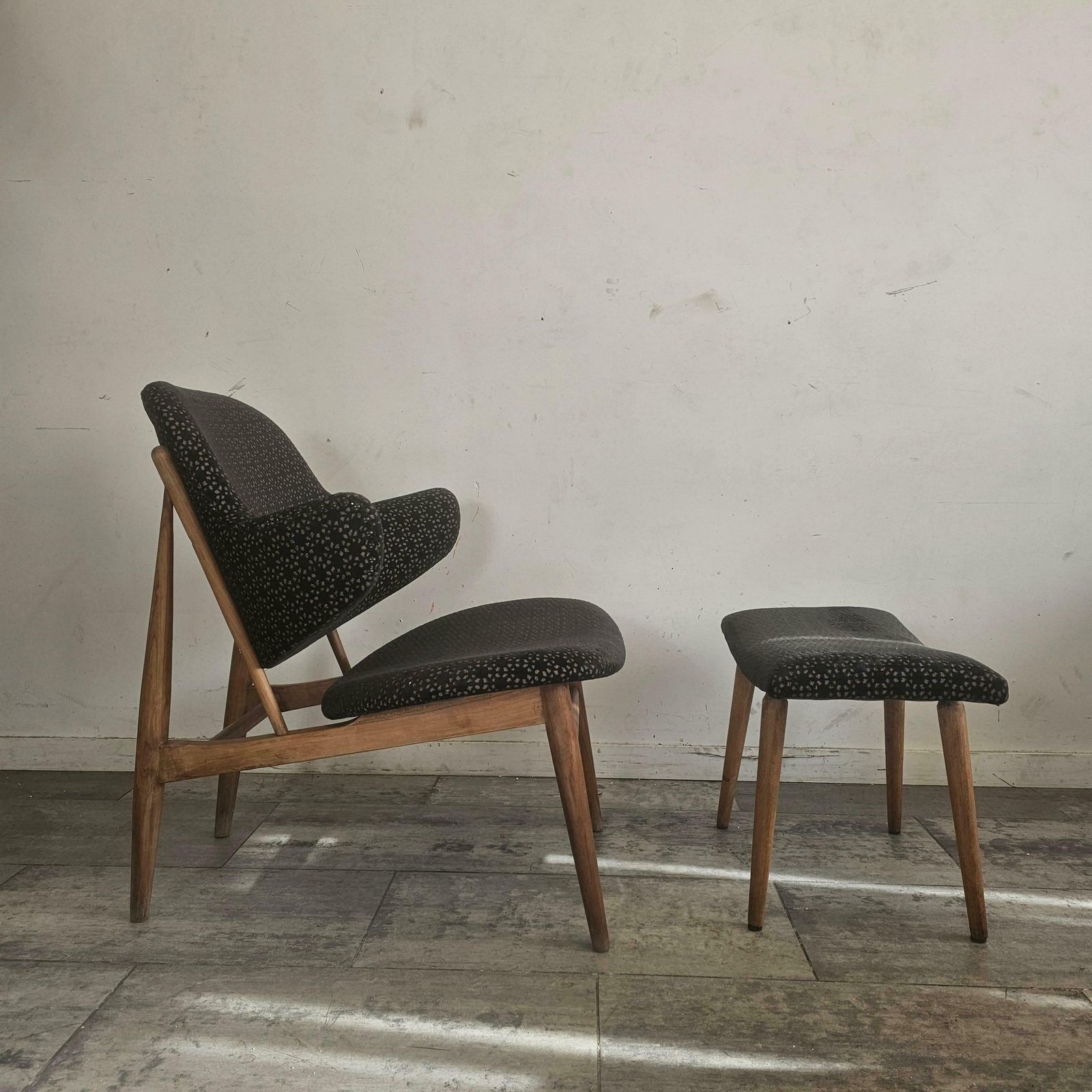 Shell Chair By Ib Kofod Larsen For Christensen & Larsen, Denmark, Around 1950 photo furniture