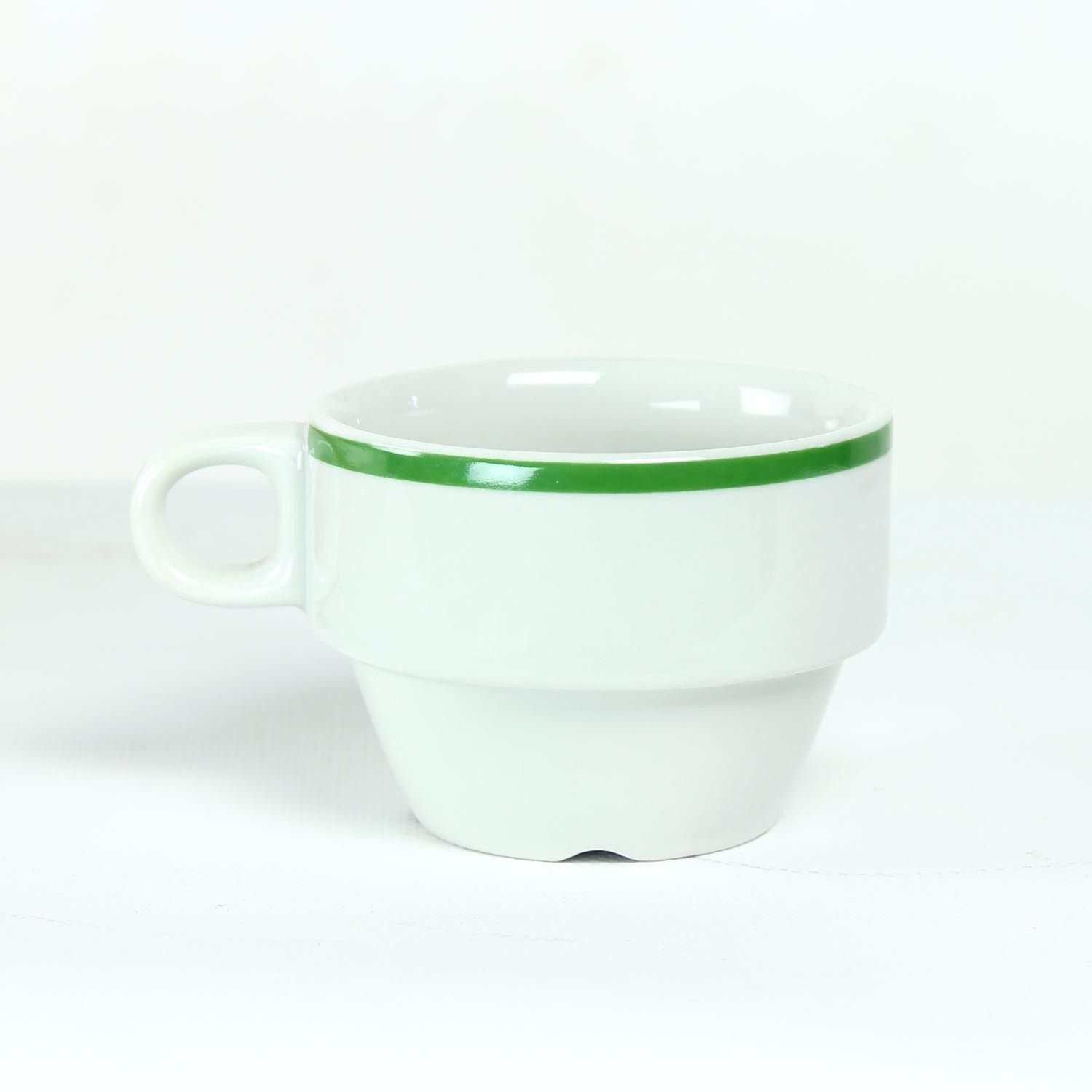 Set Of 12 White Porcelain Cups By Lubiana, Poland 1960s photo 200.0
