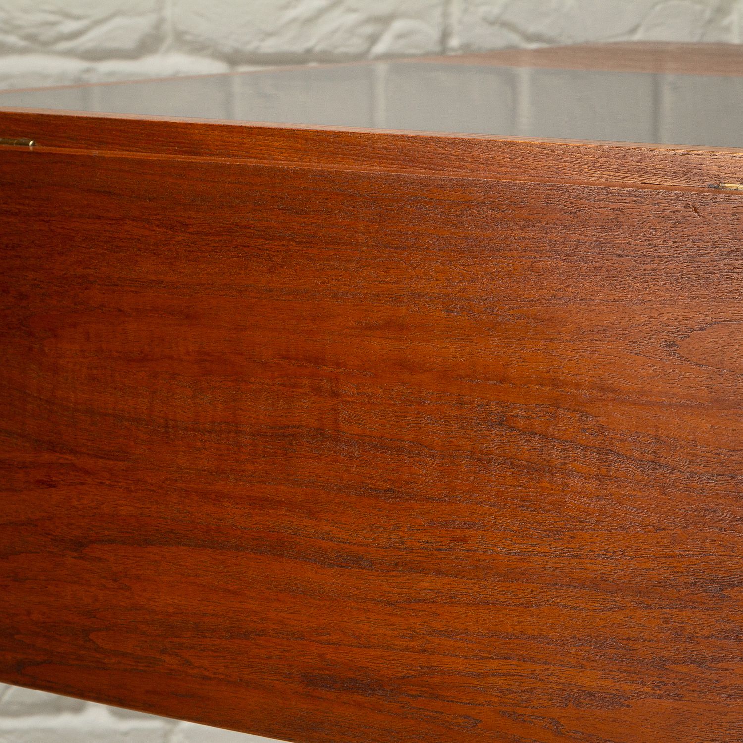 photo buy Solid Teak And Formica Serving Trolley By Ludvig Pontoppidan, Denmark, 1950s