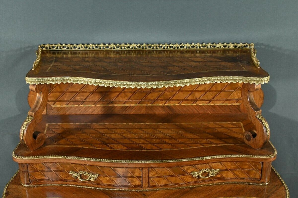 Rosewood Stepped Desk – Part 2, 19th Century photo Furniture