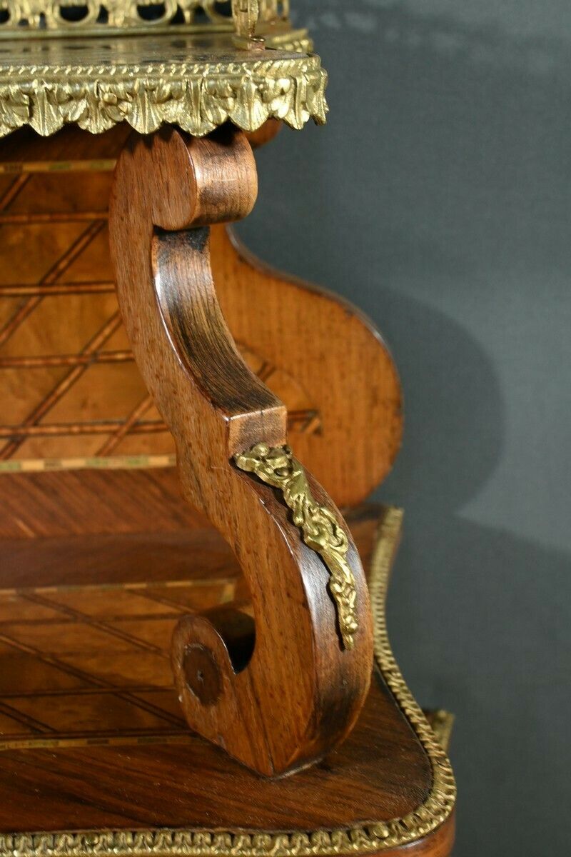 photo furniture Rosewood Stepped Desk – Part 2, 19th Century