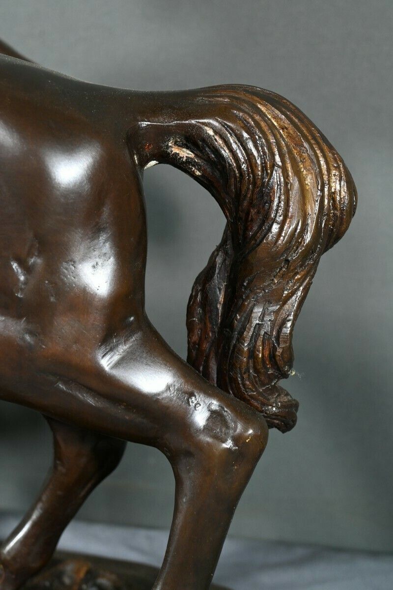 photo buy Bronze “Arabian Horses”, After Pj. Mène – Early 20th Century