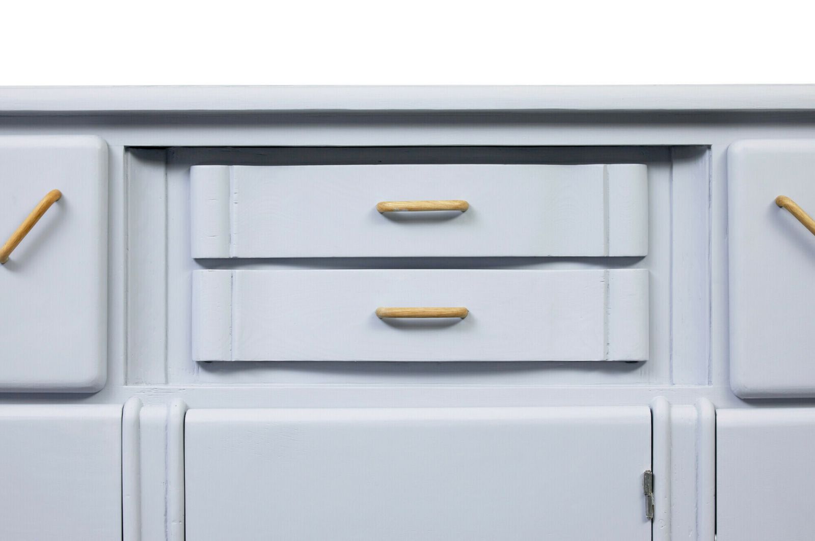 Early 20th Century Painted Pine Kitchen Sideboard photo 2525.0