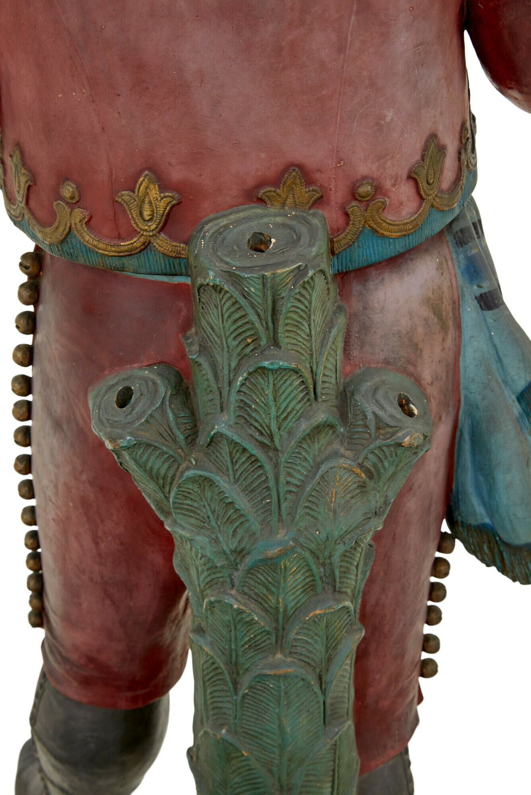 Early 20th Century Spanish Figure Terracotta Planter photo for sale