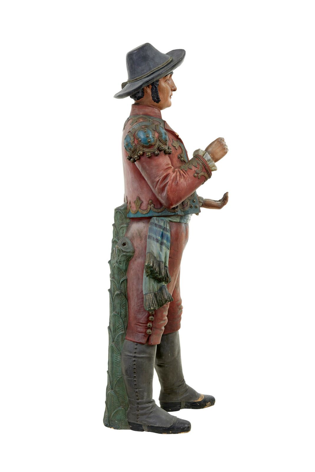 Early 20th Century Spanish Figure Terracotta Planter photo vinterior