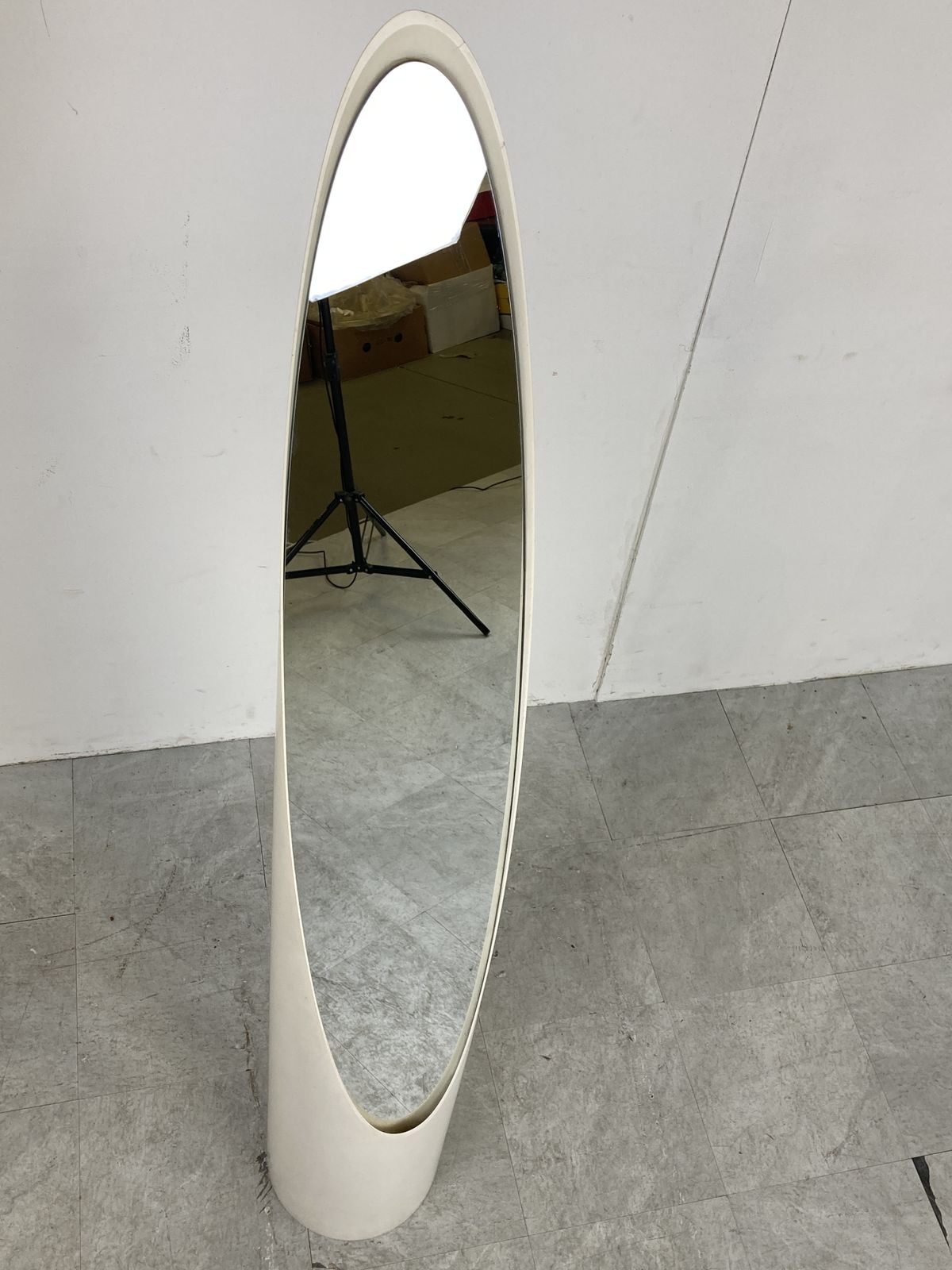 Unghia Mirror By Rodolfo Bonetto, Italy 1970s photo furniture