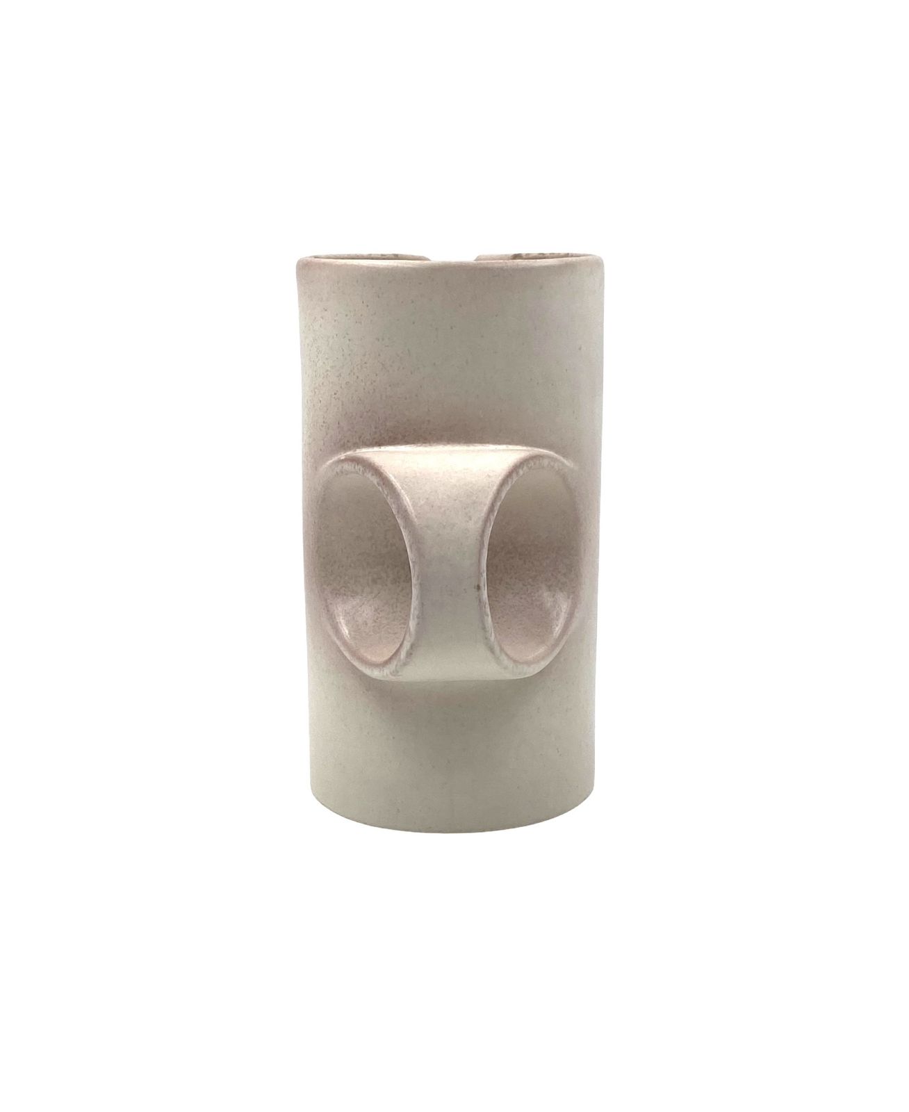 Organic Modern White Ceramic Vase / Jug, La Sfera Italy 1980s photo furniture
