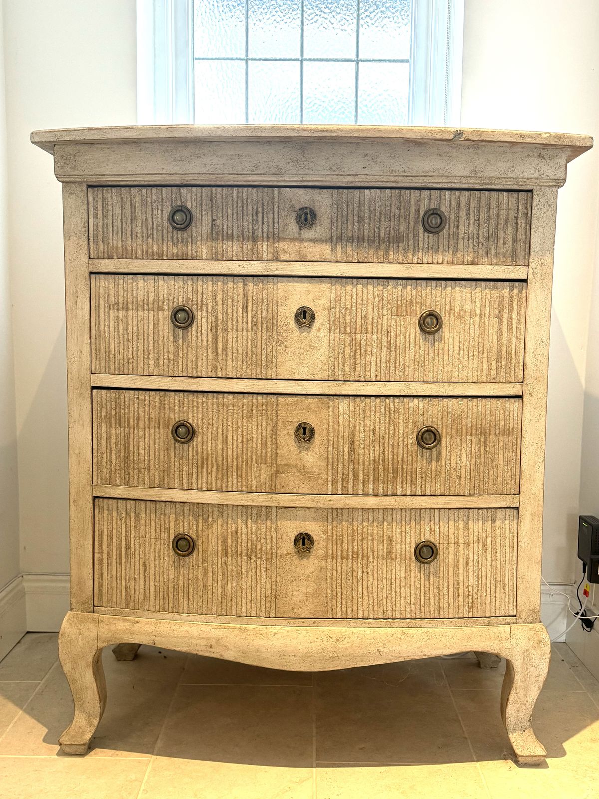 Antique Swedish Chest Of Drawers