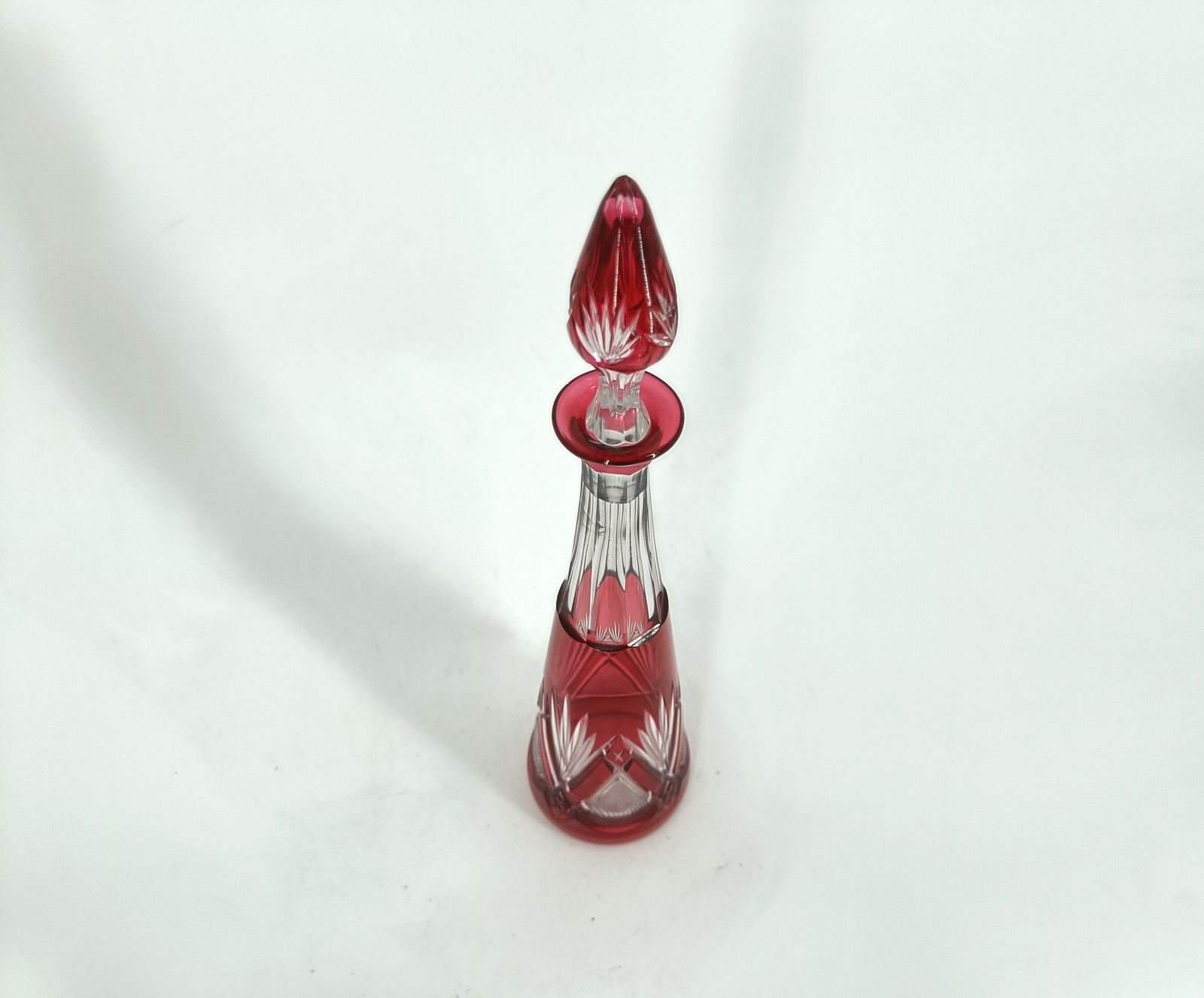 Crystal Caraffe Or Decanters By Val Saint Lambert, 1960s photo for sale