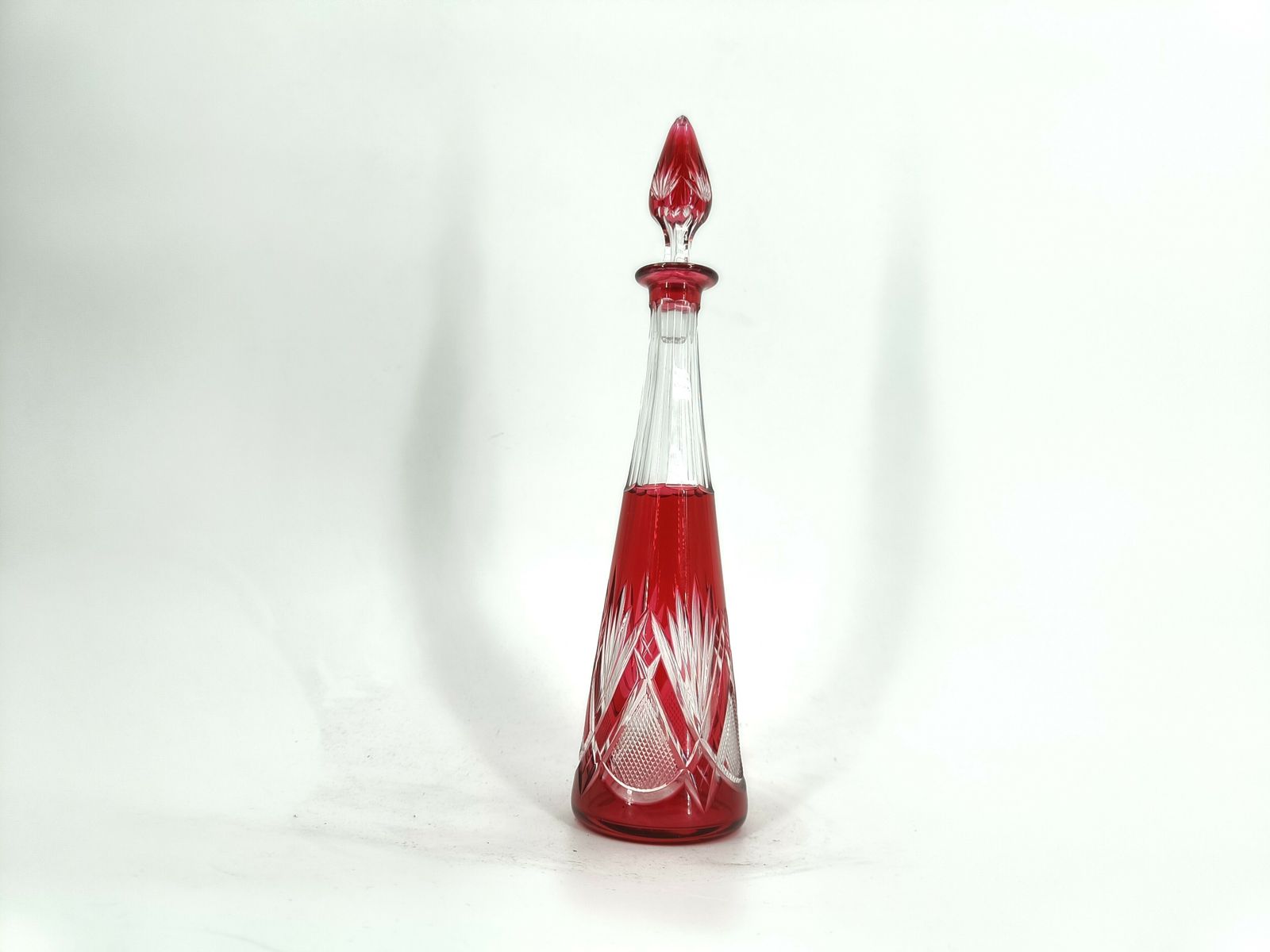 photo furniture Crystal Caraffe Or Decanters By Val Saint Lambert, 1960s
