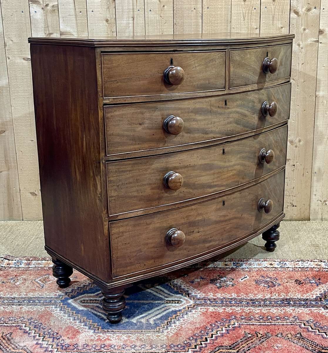 photo furniture 19th Century Victorian Mahogany Chest Of Drawers