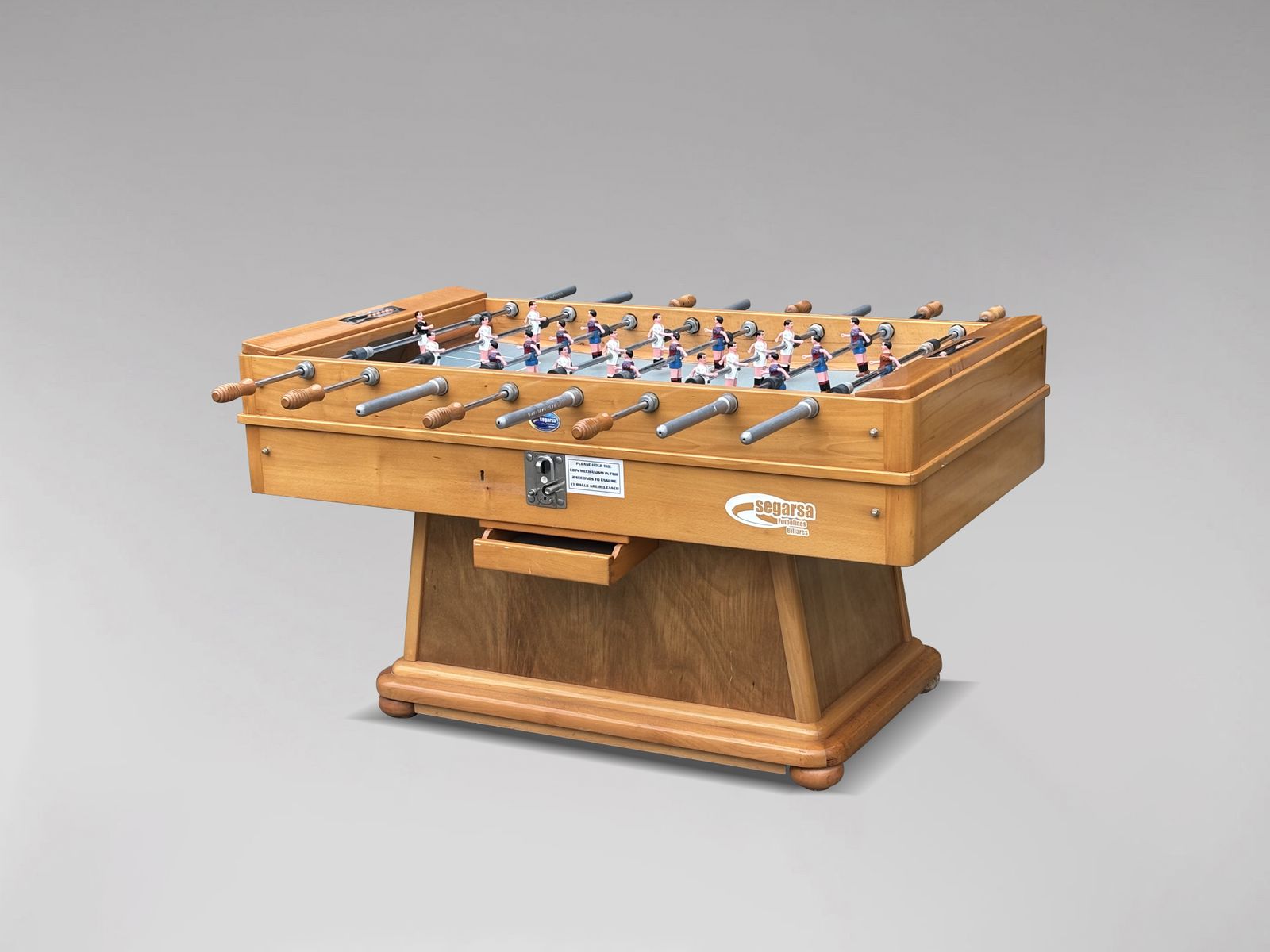 photo for sale Stunning Quality 1980s Spanish Foosball Kicker Table