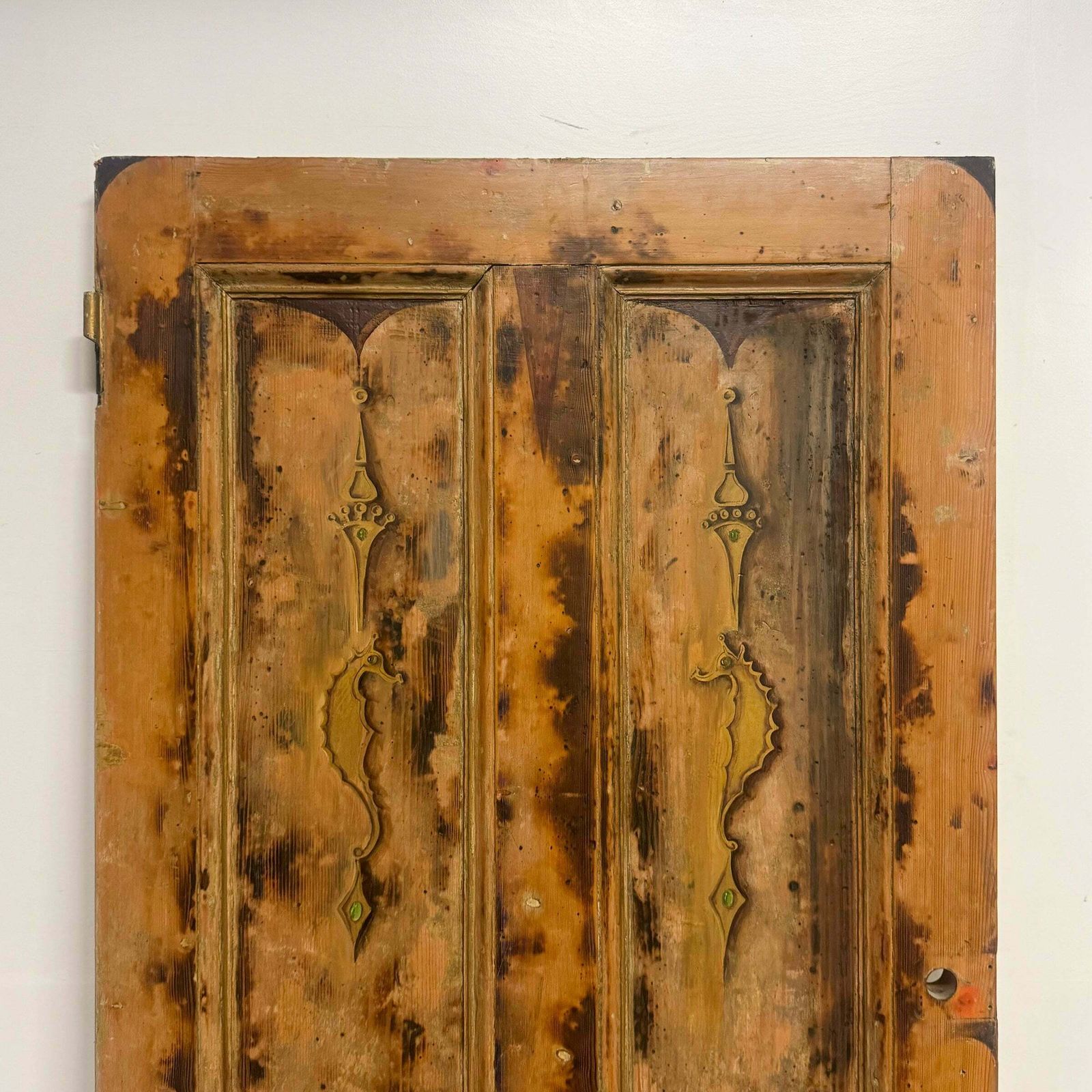 Antique Victorian Pine Door photo for sale