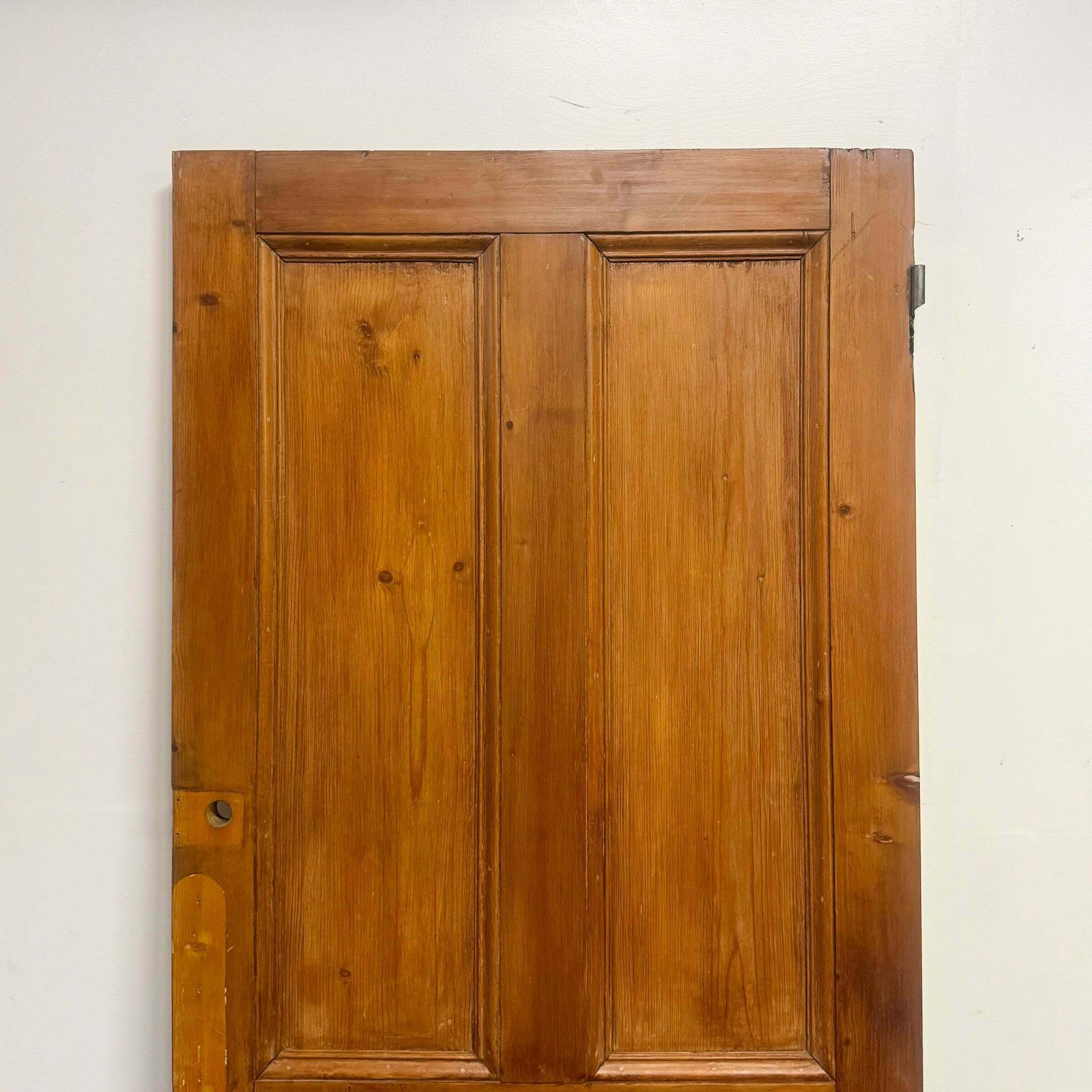 Antique Victorian Pine Door   210cm X 94cm Ap15 photo furniture