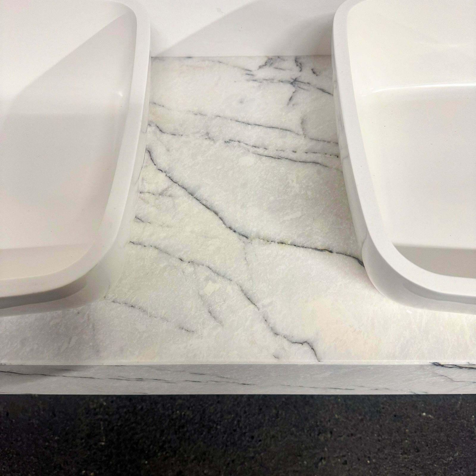 Twin Sink Unit With Marble Base photo 750.0