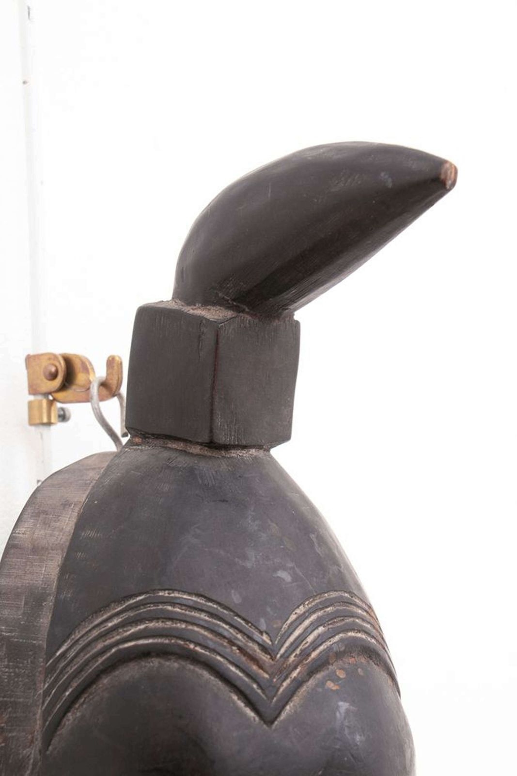 Late 19th Century Antique Tribal Mask From Ivory Coast C.1890 photo vinterior
