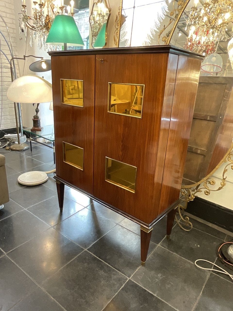 Italian 1935 40 Bar Cabinet By Paolo Buffa photo furniture