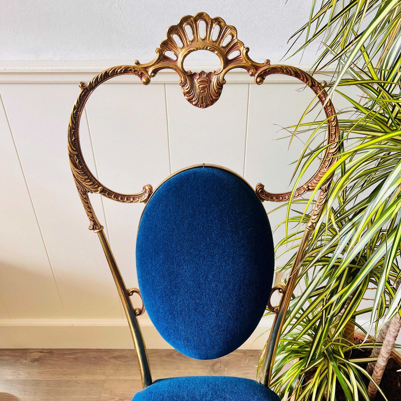 Remarkable Brass Chair, Italian Brass Chair, Home Furniture, Interior Design photo Furniture