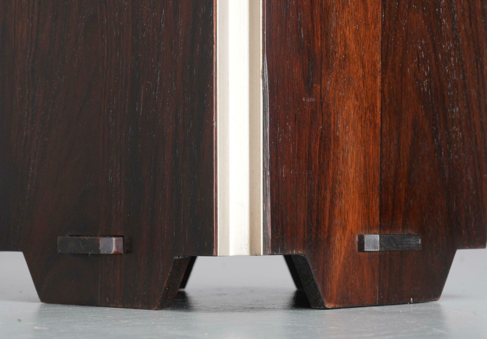 Ico Parisi 'Temide' Umbrella Stand For Stildomus In Wood And Metal, Italy, 1960 photo Woonaccessoires