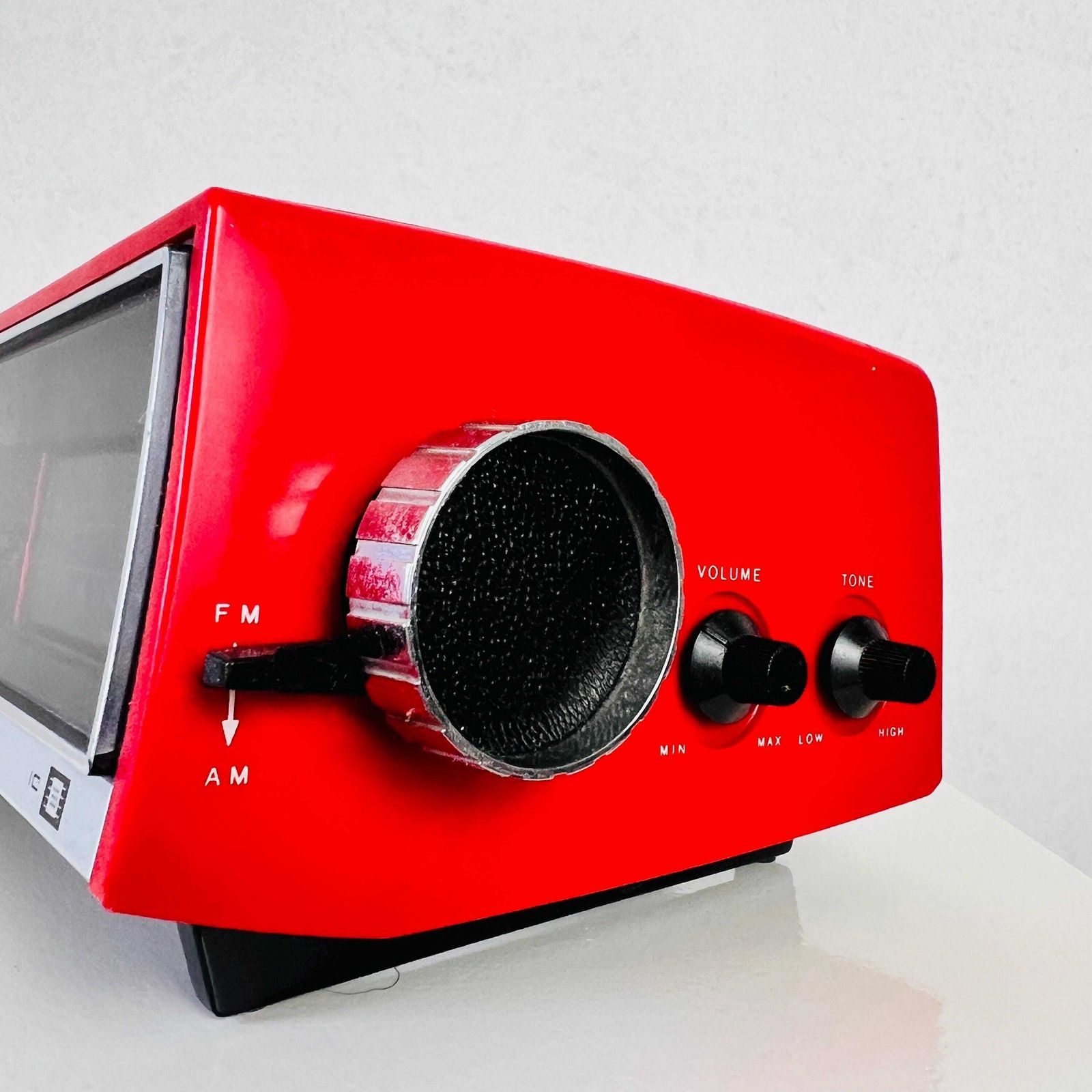 Vintage Sony Flip Flop Clock Radio, Am/Fm, 1970's Flip Radio Alarm Clock photo vinterior