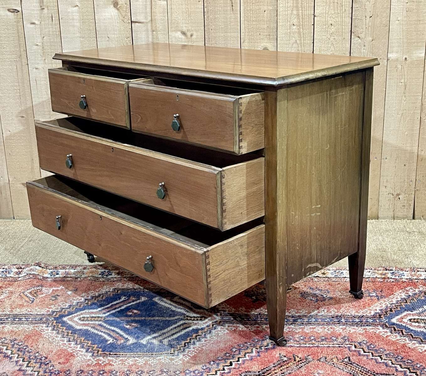photo buy English Mahogany Chest Of Drawers From The 1930s