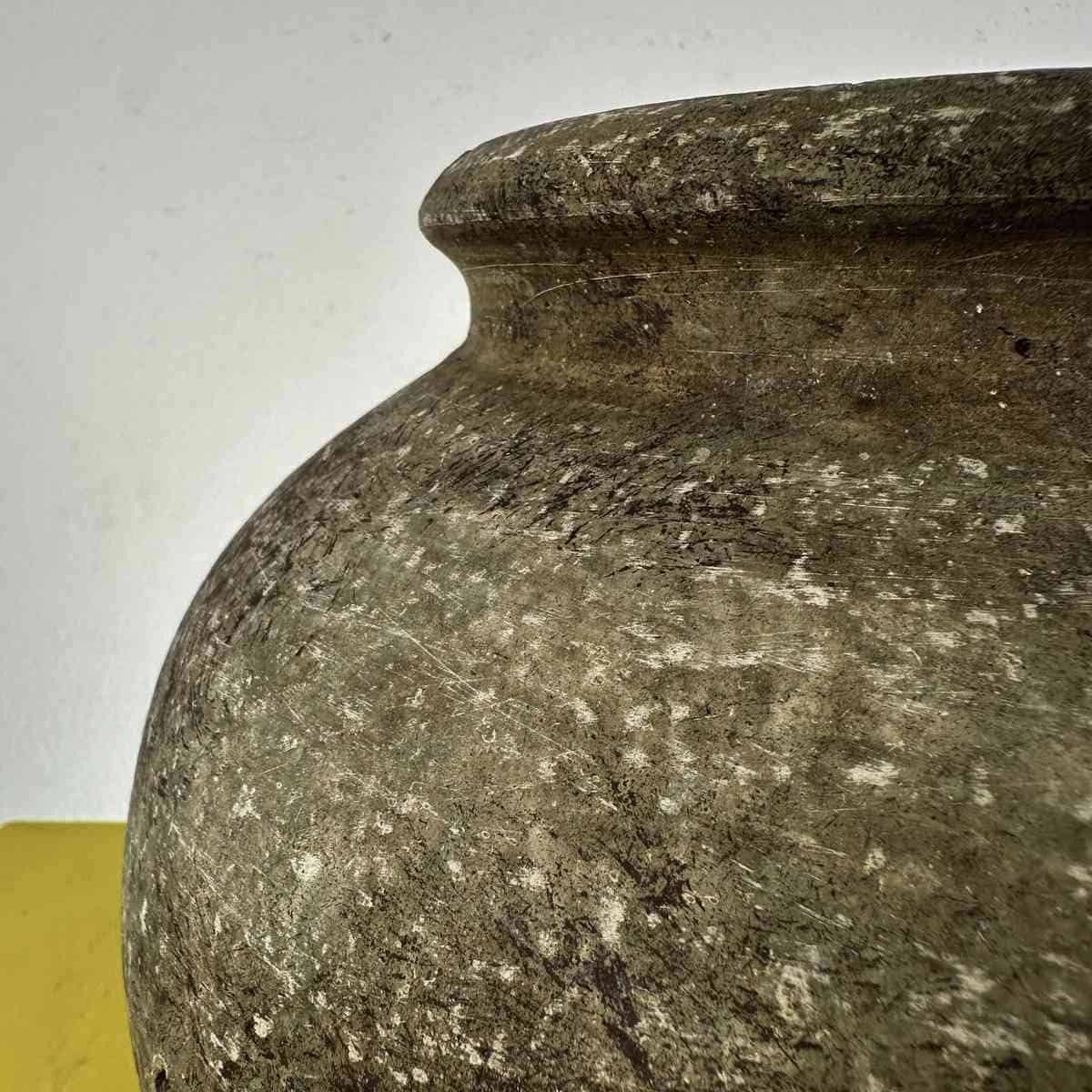 Vintage Terracotta Vase With Holes photo furniture