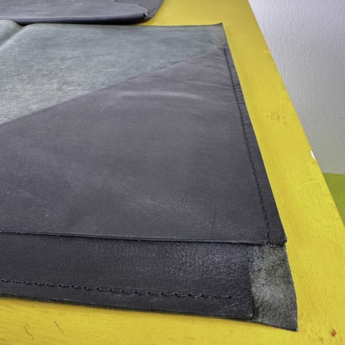photo furniture Pair Of Vintage Leather Document Holders