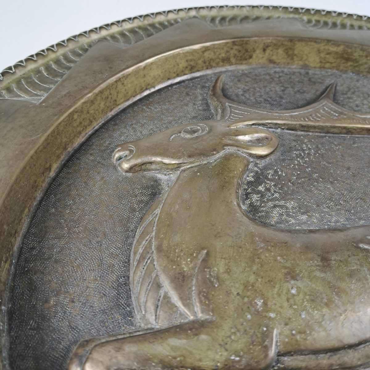 Large Ornamental Copper Plate photo furniture