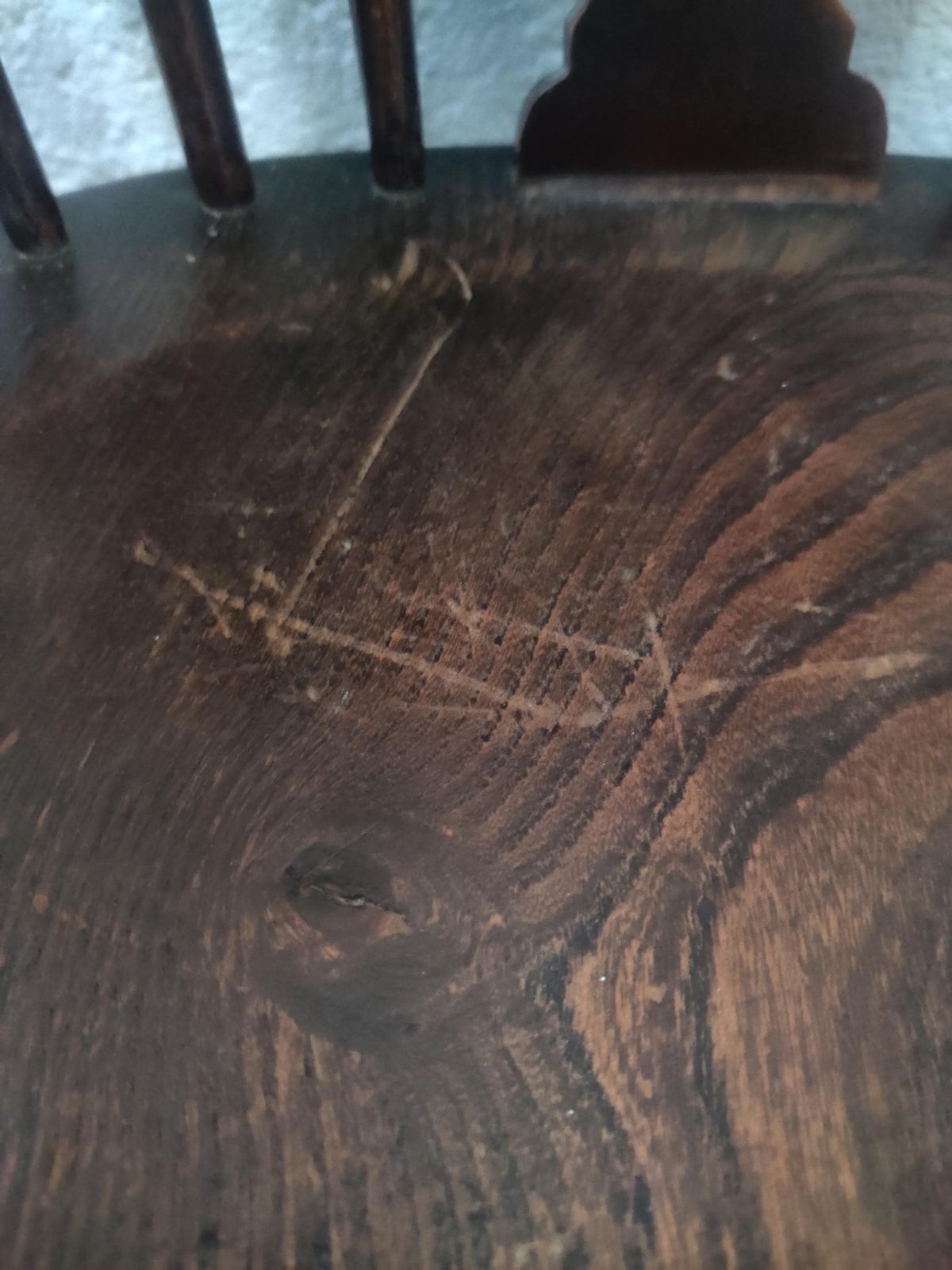 Antique Oak Victorian Smokers Bow Chair, Made By Roberston And Colman Of Norwich, Wheel Back Chair. photo Furniture
