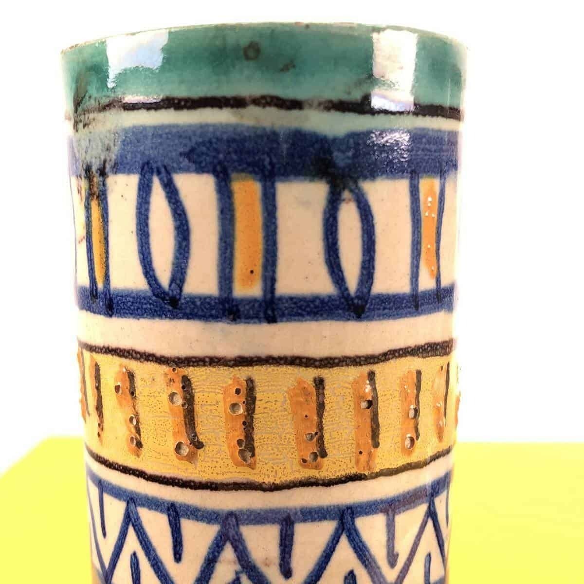 Pair Of Glazed Terracotta Vases, Triana photo furniture