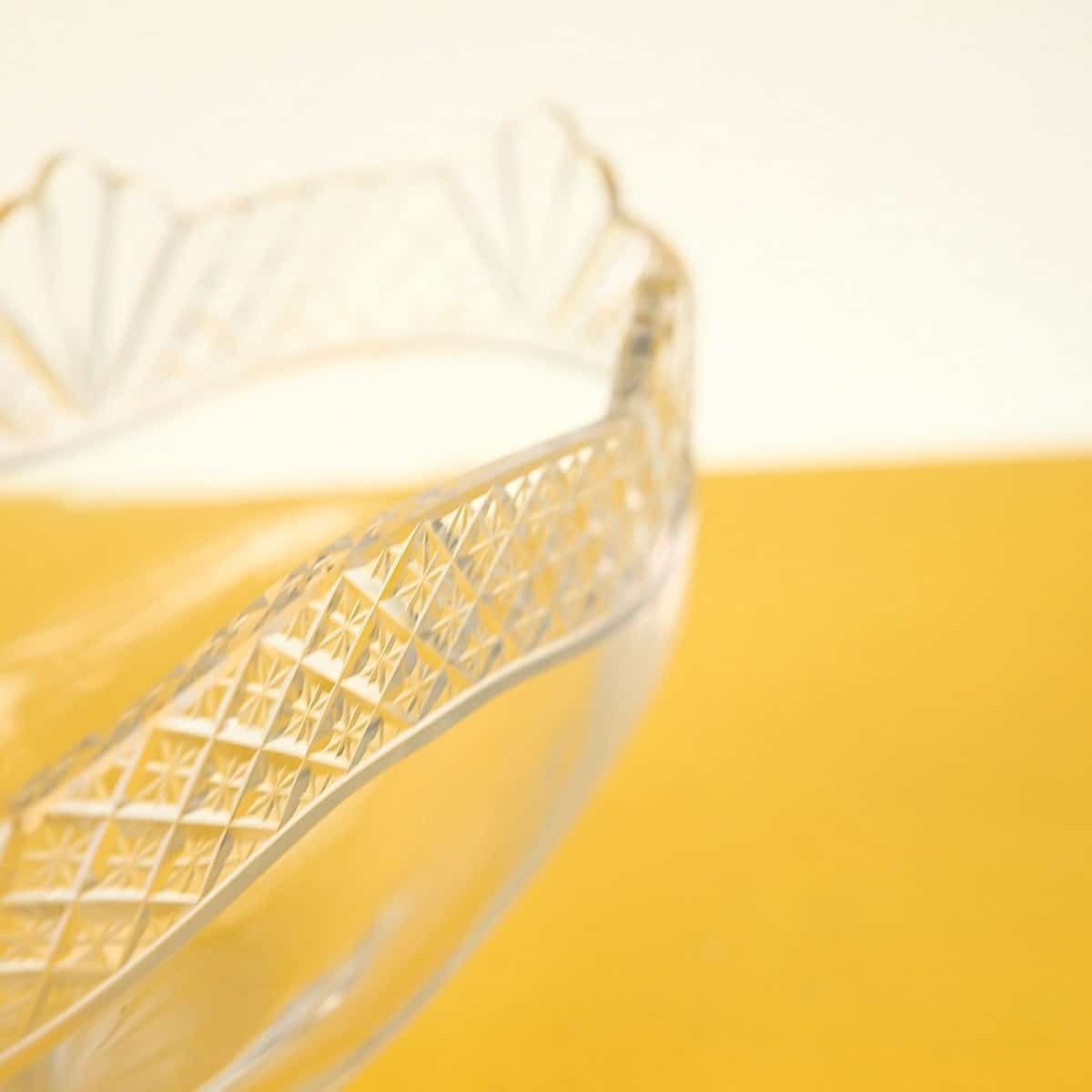 Vintage Centerpiece Container In Molatro Glas photo for sale