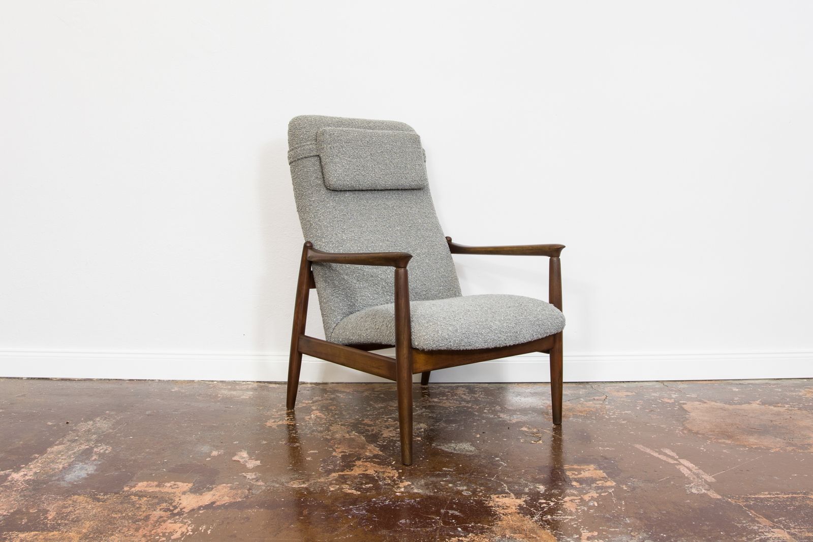 Pair Of Mid Century Restored Armchairs Gfm 64 By Edmun Homa, 1960s photo Furniture