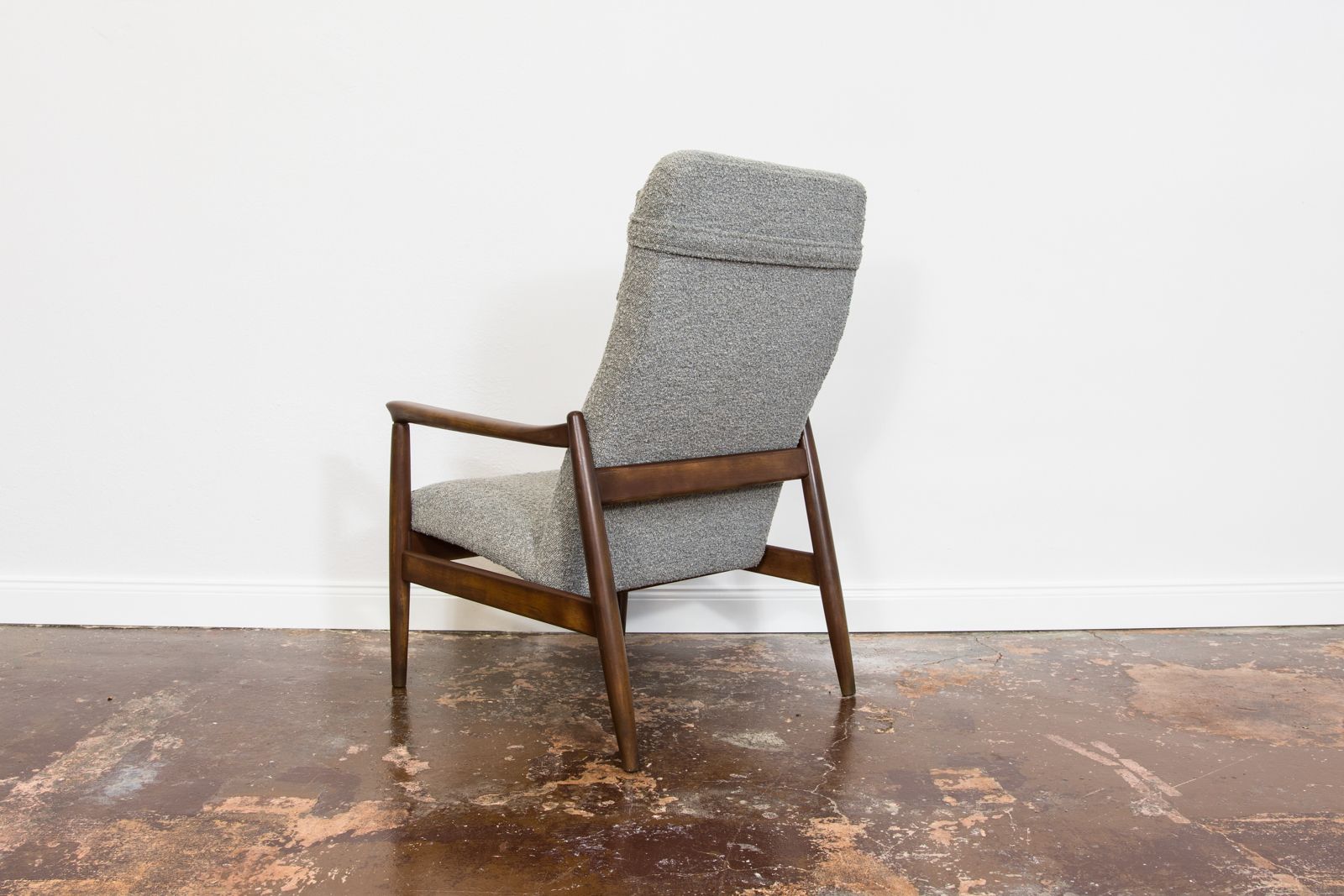 Pair Of Mid Century Restored Armchairs Gfm 64 By Edmun Homa, 1960s photo buy