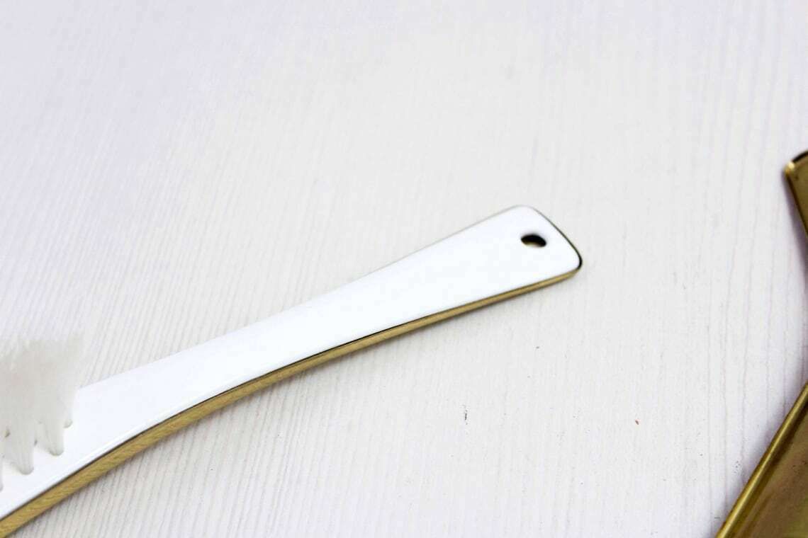 photo for sale Sigg Brass Table Dustpan And Brush 1960