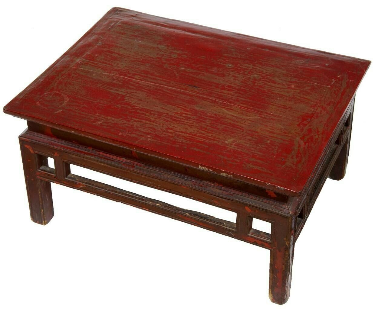 18th Century Chinese Painted Low Occasional Table photo furniture