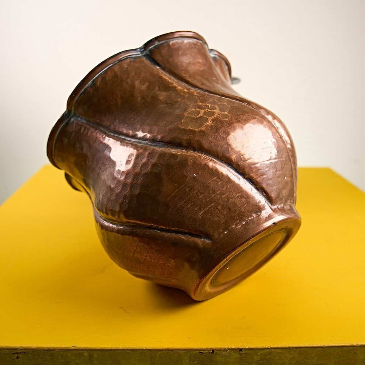 Pair Of Vintage Copper Plant Pots photo 62.0