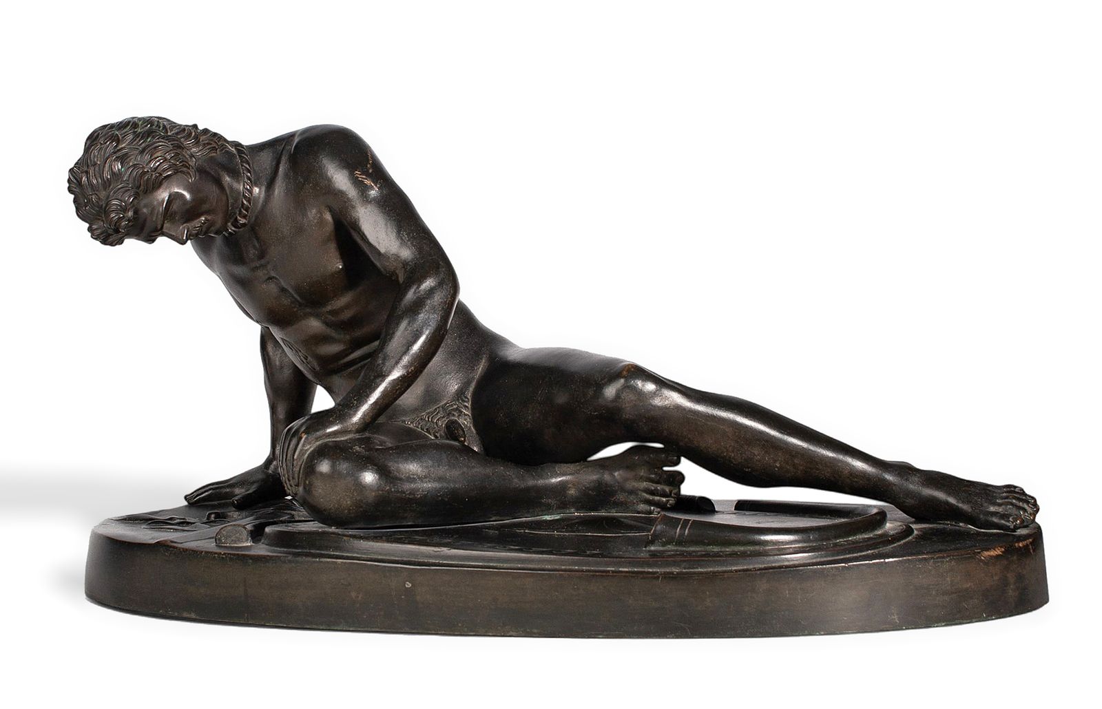 Mid 19th Century Grand Tour Bronze Figurative Sculpture 'The Dying Gaul', Italy photo 4500.0