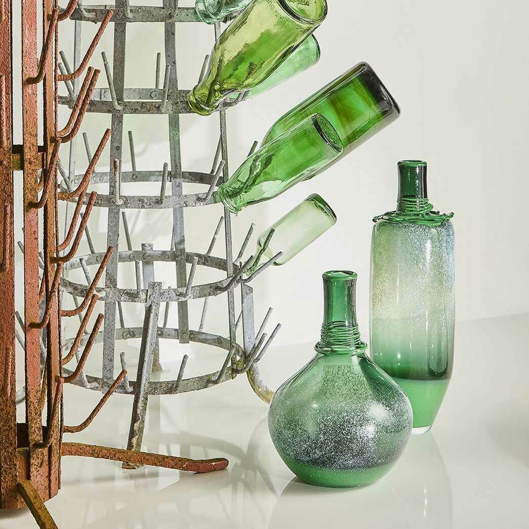 Home Decor Contemporary Mouthblown Vessel Wide Fire – Jahday Ford photo