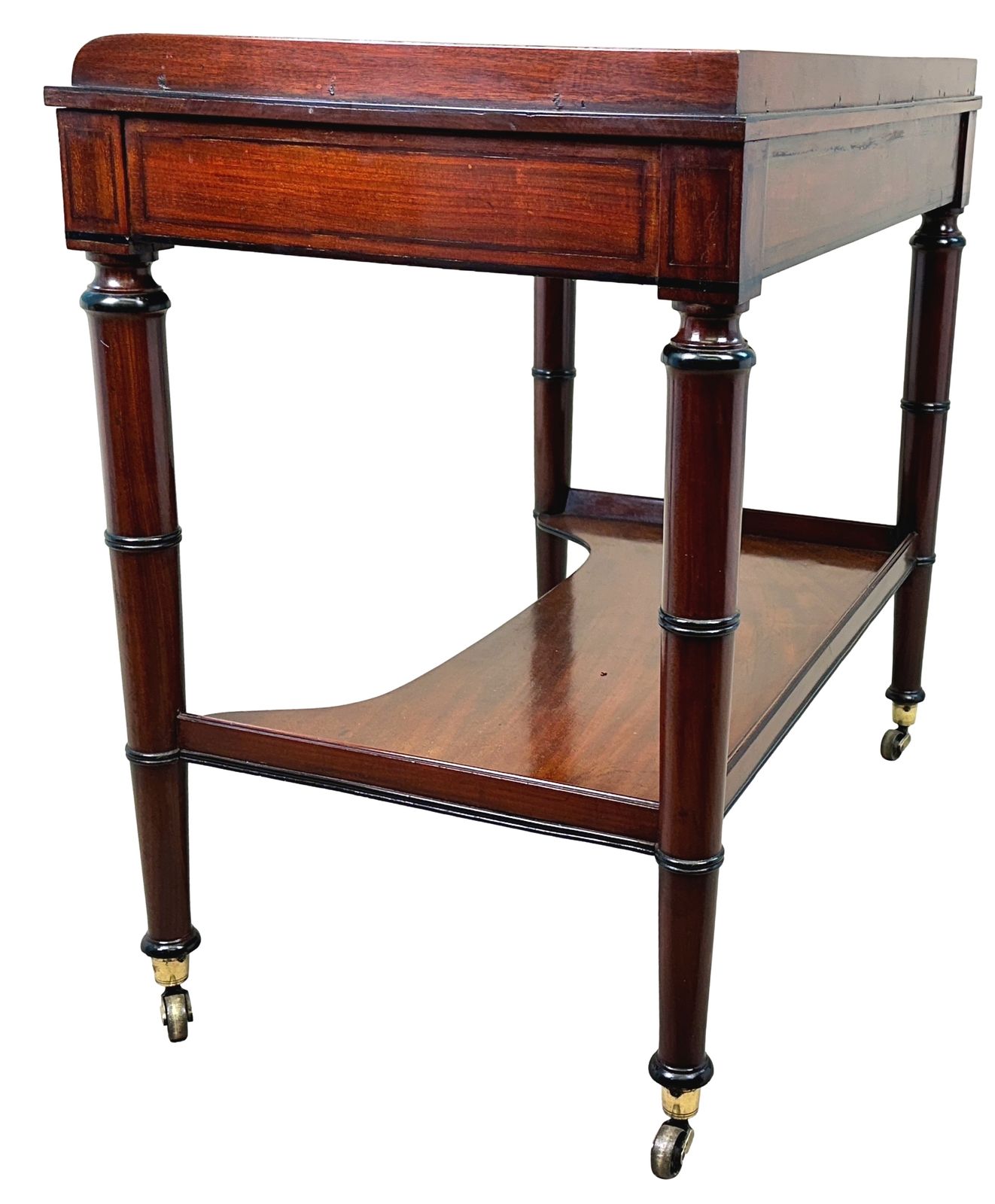 Georgian 19th Century Mahogany Dressing Table (England, Circa 1800) photo furniture