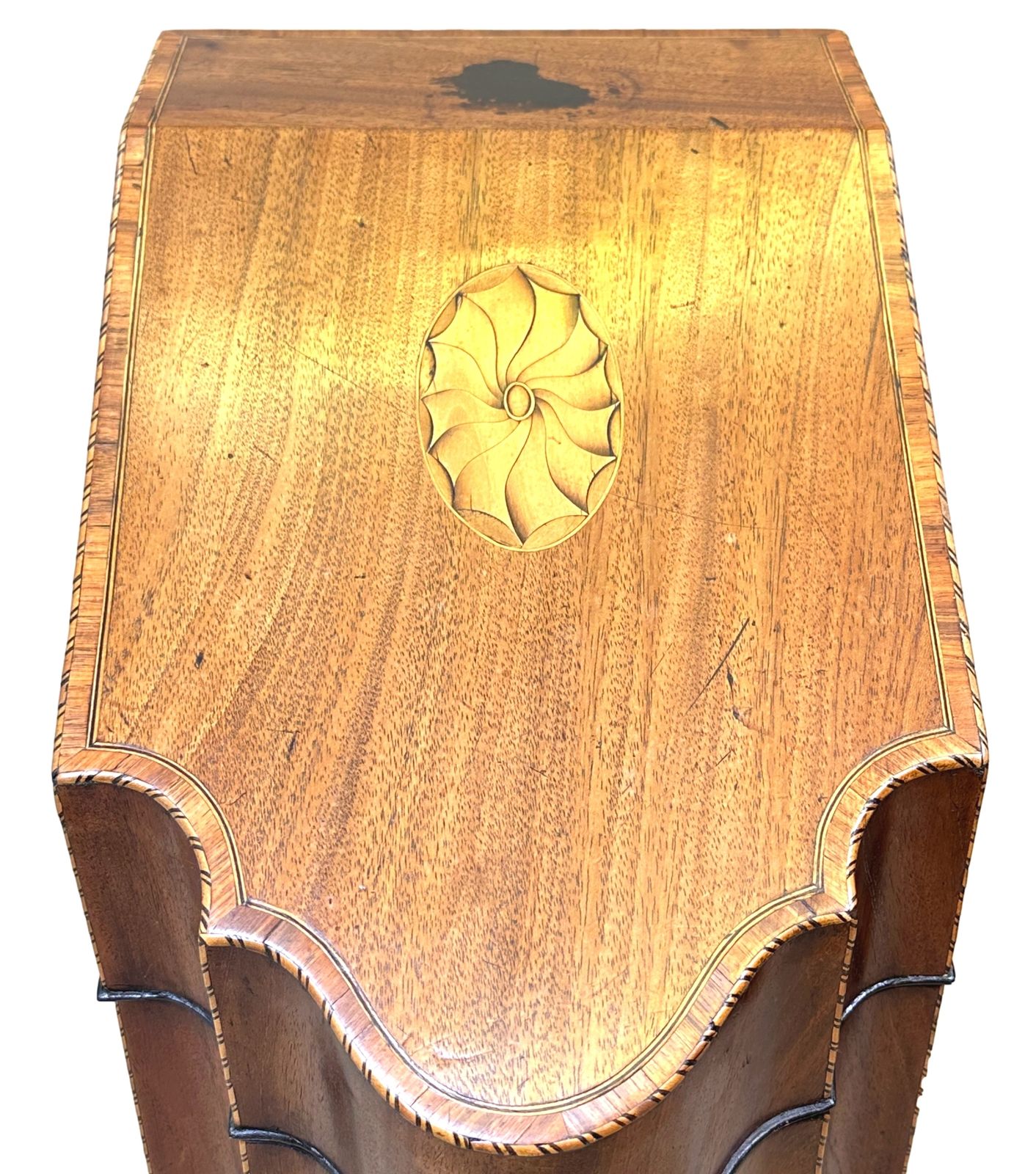 Home Decor Georgian Mahogany Pair Of Knife Boxes (England, Circa 1790) photo